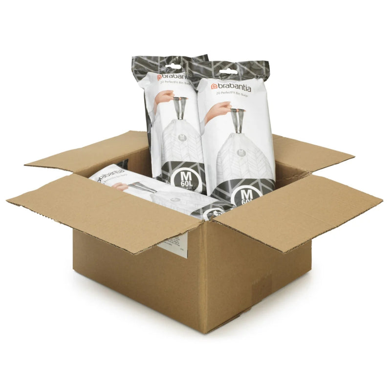 Brabantia PerfectFit Bin Bags – Code M (60L) - Lighting.co.za