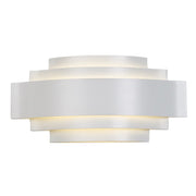 5 Step Tiered White LED Wall Light 2 Sizes - Lighting.co.za