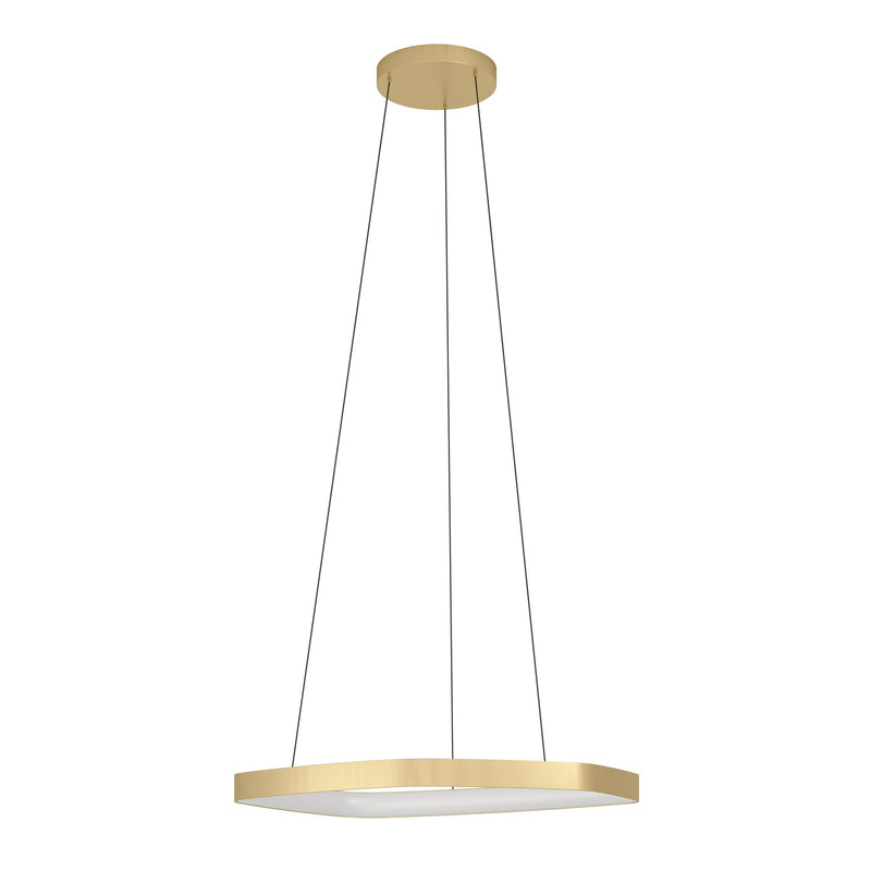 Vellerosa Slim Brushed Brass LED Pendant Light - Lighting.co.za