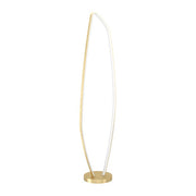 Vallerosa Brushed Brass LED Floor Lamp - Lighting.co.za