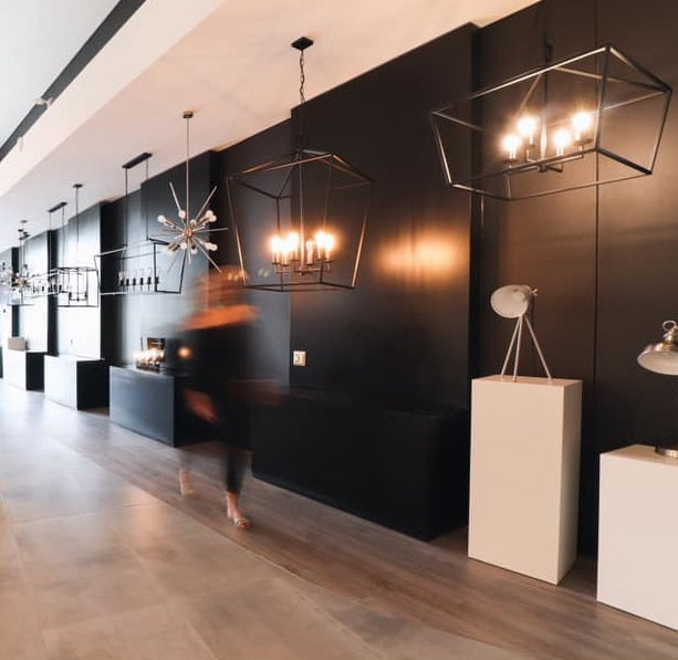 St Palais Black Pentagon Lantern Pendant Light 2 Sizes - Lighting.co.za