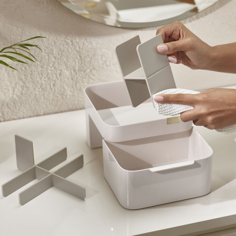 Joseph Joseph Make Me Up Compact Mirror & Cosmetic Organiser Set - Lighting.co.za