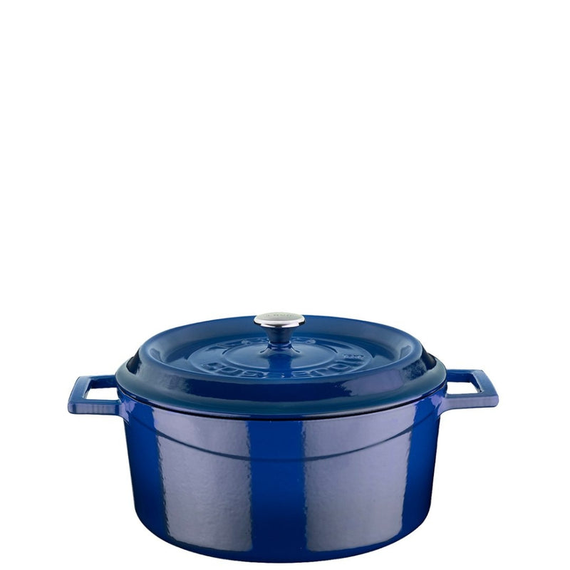 LAVA Enameled Cast Iron Round Casserole 24 cm 4.49L - Lighting.co.za