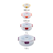 Joseph Joseph Nest Lock Round 4 Piece Food Container Set - Lighting.co.za