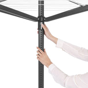 Brabantia Lift-O-Matic 4-Arm Rotary Dryer 50m Anthracite - Lighting.co.za