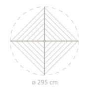 Brabantia Lift-O-Matic 4-Arm Rotary Dryer 50m with Adjustable Height - Lighting.co.za