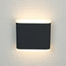 Gemini White Or Black 6 Watt LED Small Slim Outdoor Wall Light - Lighting.co.za