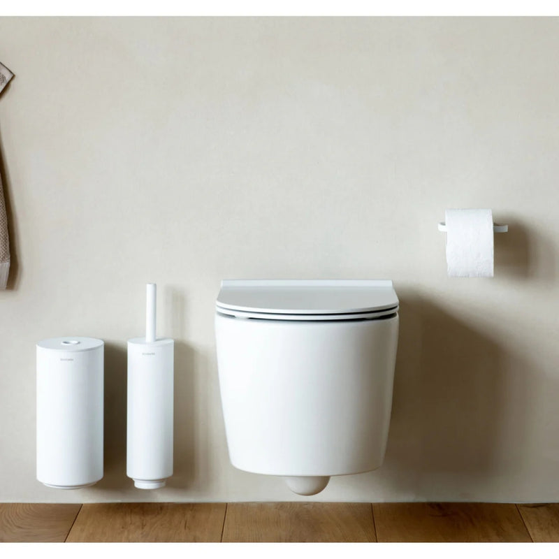 Brabantia MindSet Toilet Accessory Set | Toilet Brush, Roll Holder & Roll Dispenser - Lighting.co.za
