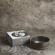 Aida RAW Metallic Brown Handmade Stoneware High Bowl 19.5cm Set of 4 - Lighting.co.za