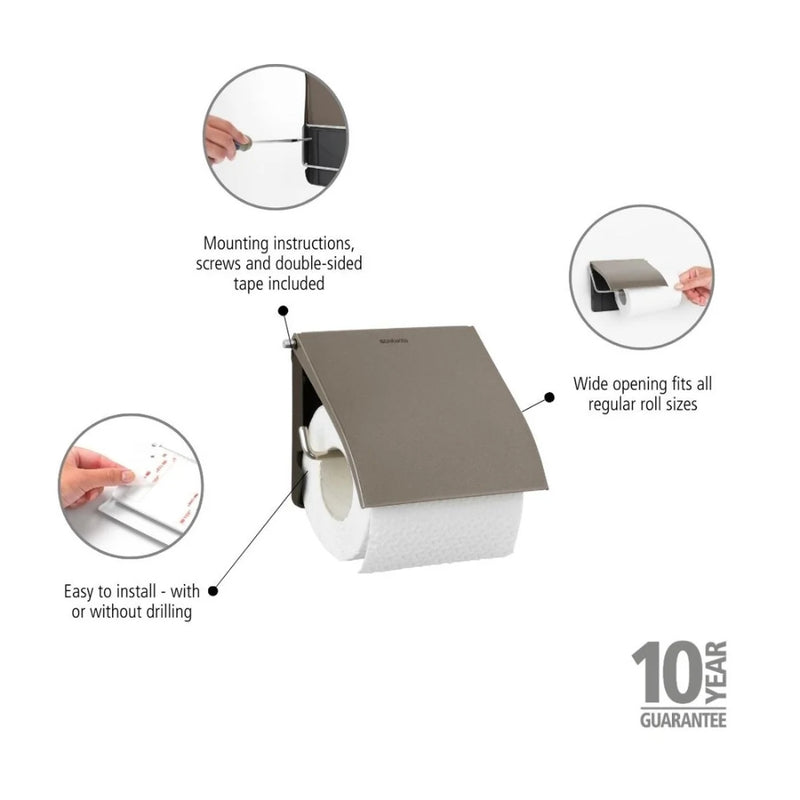 Brabantia Toilet Roll Holder ReNew - Lighting.co.za