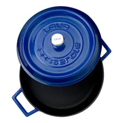 LAVA Enameled Cast Iron Round Casserole 24 cm 4.49L - Lighting.co.za