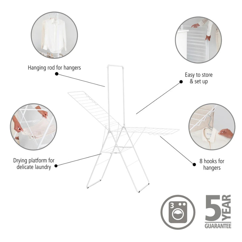 Brabantia HangOn Drying Rack 25m with Rod - Lighting.co.za