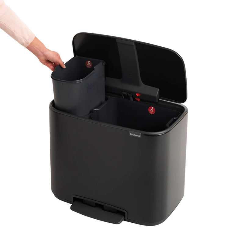 Brabantia Bo Pedal Bin 11+23L - Lighting.co.za