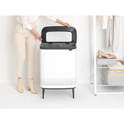 Brabantia Bo Laundry Bin Hi 2x45L with Lid - Lighting.co.za