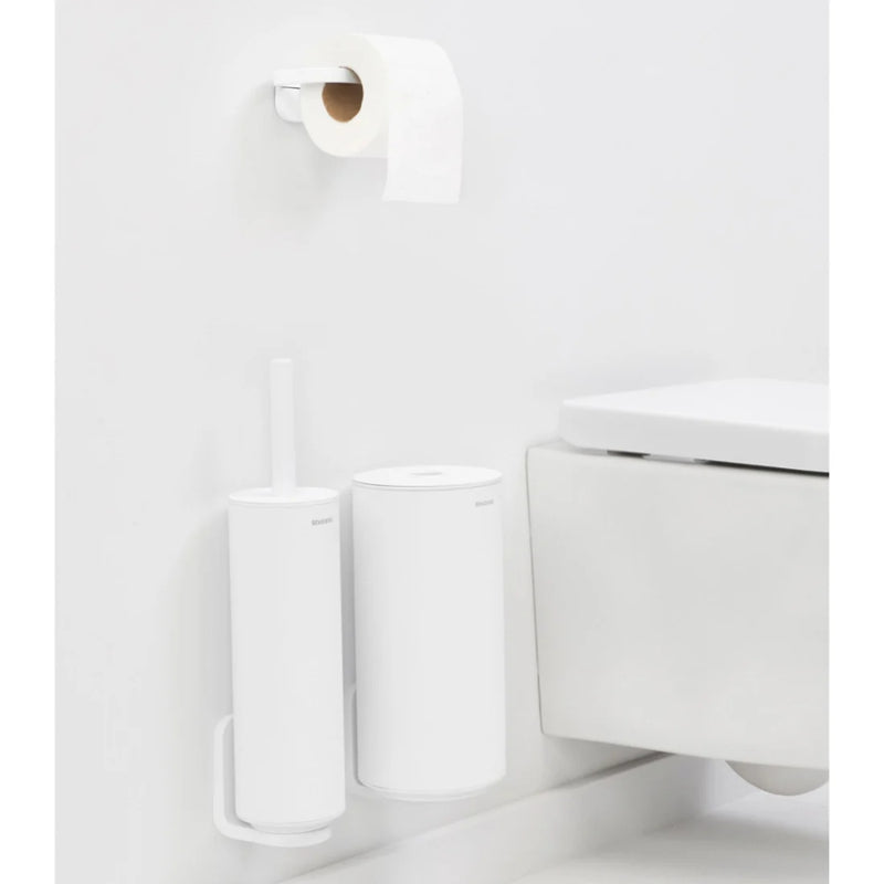 Brabantia MindSet Toilet Accessory Set | Toilet Brush, Roll Holder & Roll Dispenser - Lighting.co.za