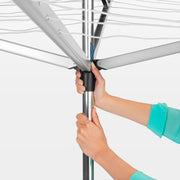 Brabantia Topspinner 4-Arm Rotary Dryer 40m with Ground Spike - Lighting.co.za