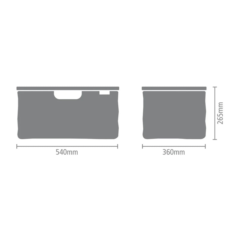 Brabantia Foldable Laundry Basket 40L - Lighting.co.za