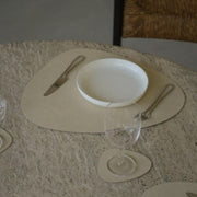 LIND DNA Corduroy Leather Coaster Curve - Lighting.co.za