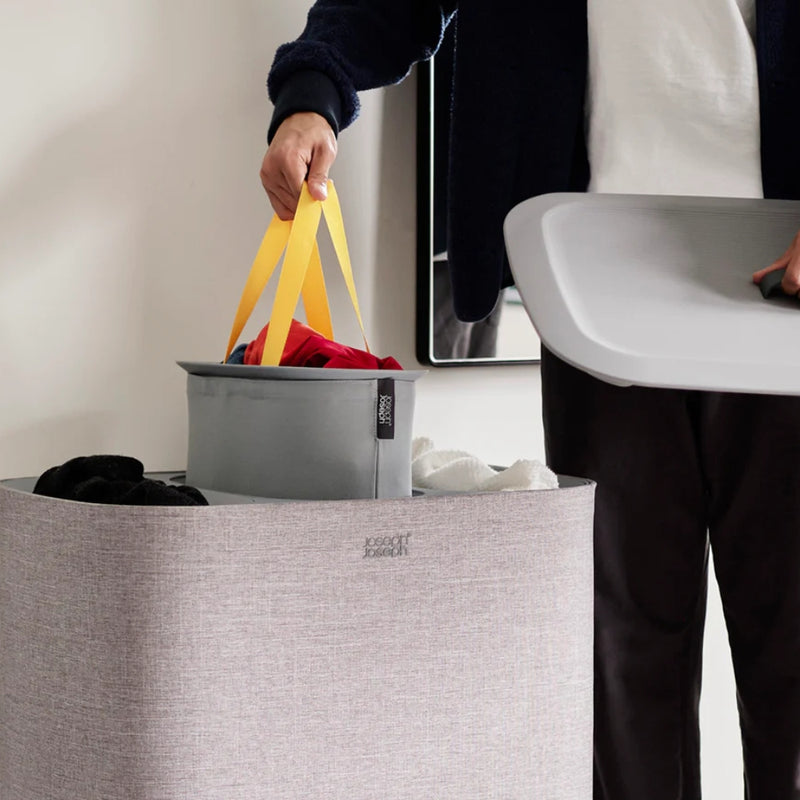 Joseph Joseph Tota Trio 90L Laundry Separation Basket with 3 Removable Bags - Lighting.co.za