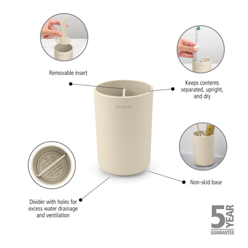 Brabantia ReNew Toothbrush Holder - Lighting.co.za