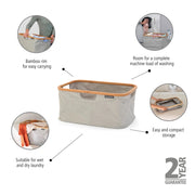 Brabantia Foldable Laundry Basket 40L - Lighting.co.za
