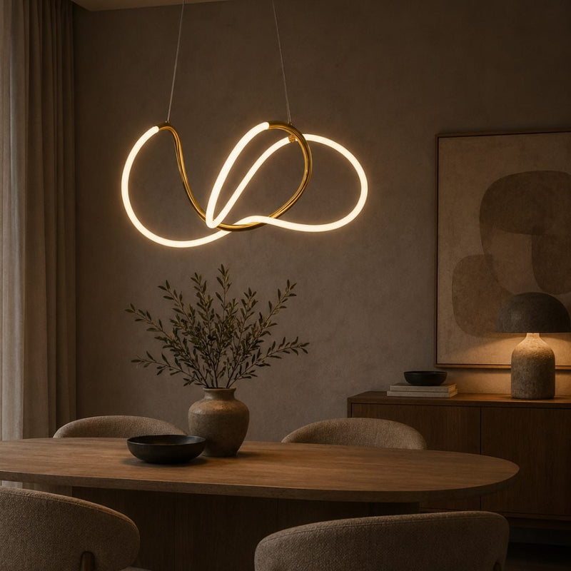 Aeris Gold CCT LED Pendant Light - Pendant Light - Lighting.co.za