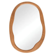 Agatha Irregular Oval Wood Mirror - Mirror - Lighting.co.za