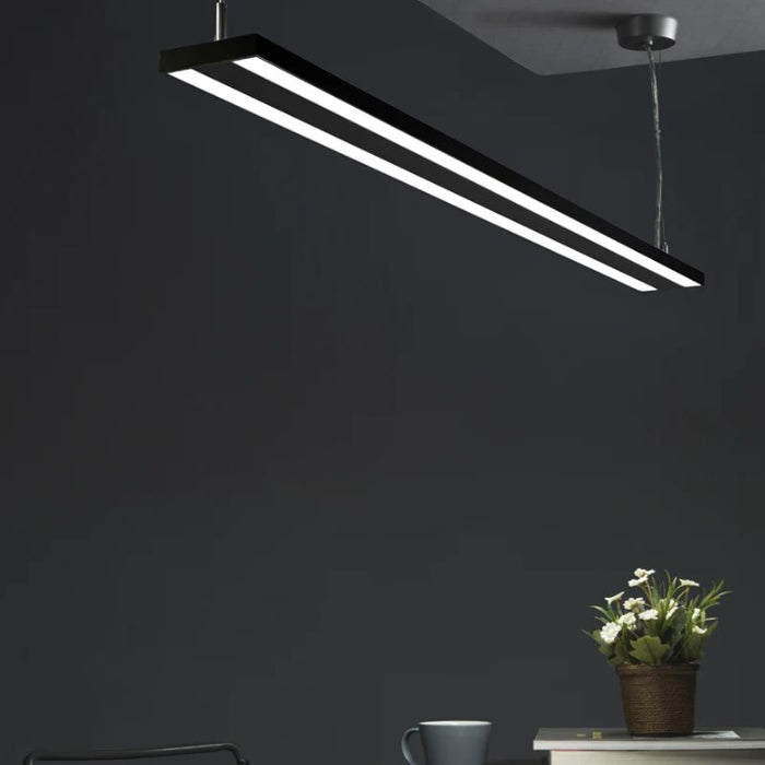 Alvia Slim Black LED Pendant Light - Lighting.co.za