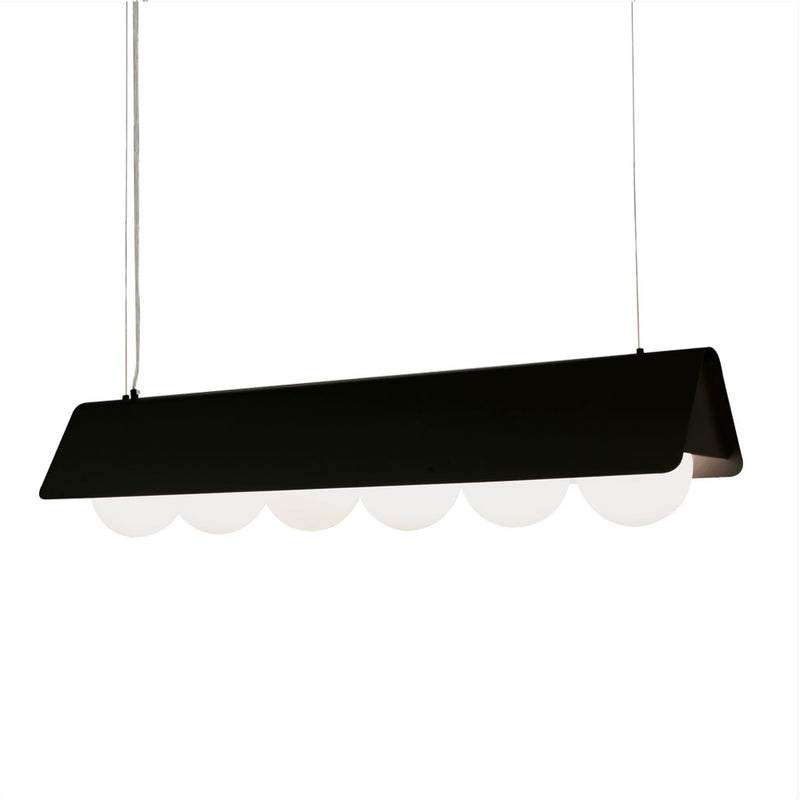All Over Again Black Or White Linear Pendant Light - Lighting.co.za