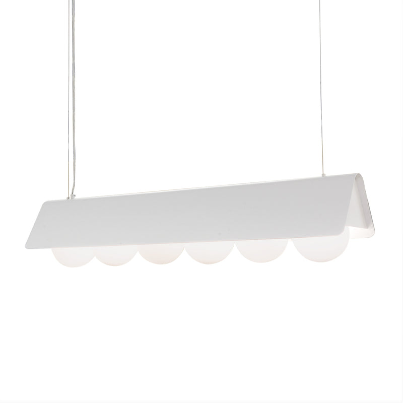 All Over Again Black Or White Linear Pendant Light - Lighting.co.za