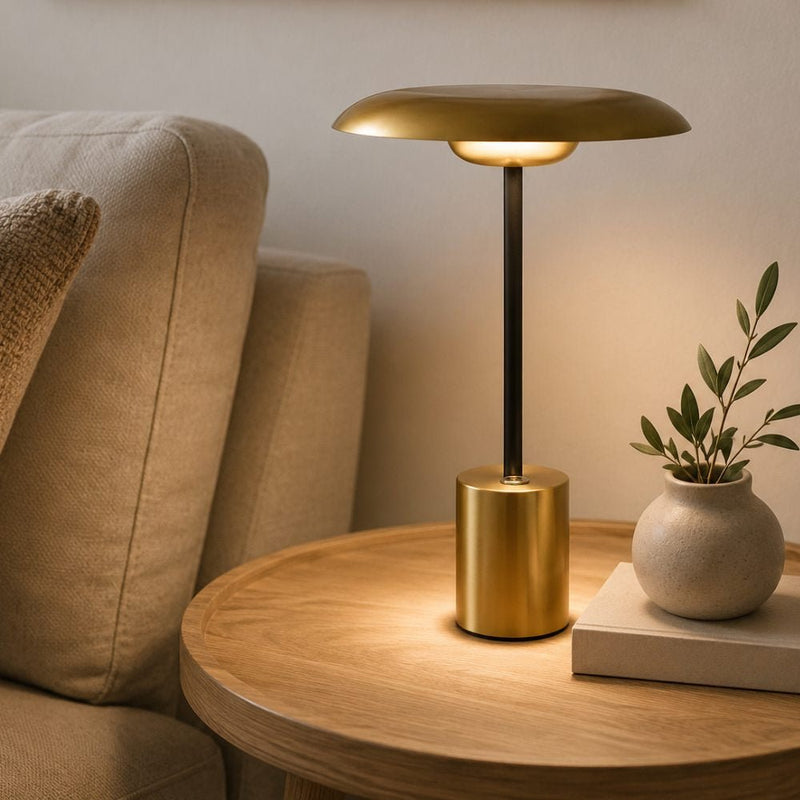 Ann Gold and Black Nordic CCT LED Table Lamp - Table Lamp - Lighting.co.za
