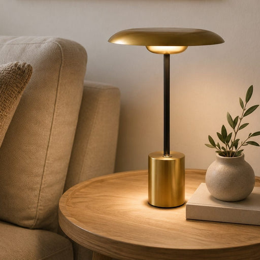 Ann Gold and Black Nordic CCT LED Table Lamp - Table Lamp - Lighting.co.za