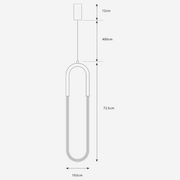 Ark Gold Slim LED Pendant Light - Lighting.co.za