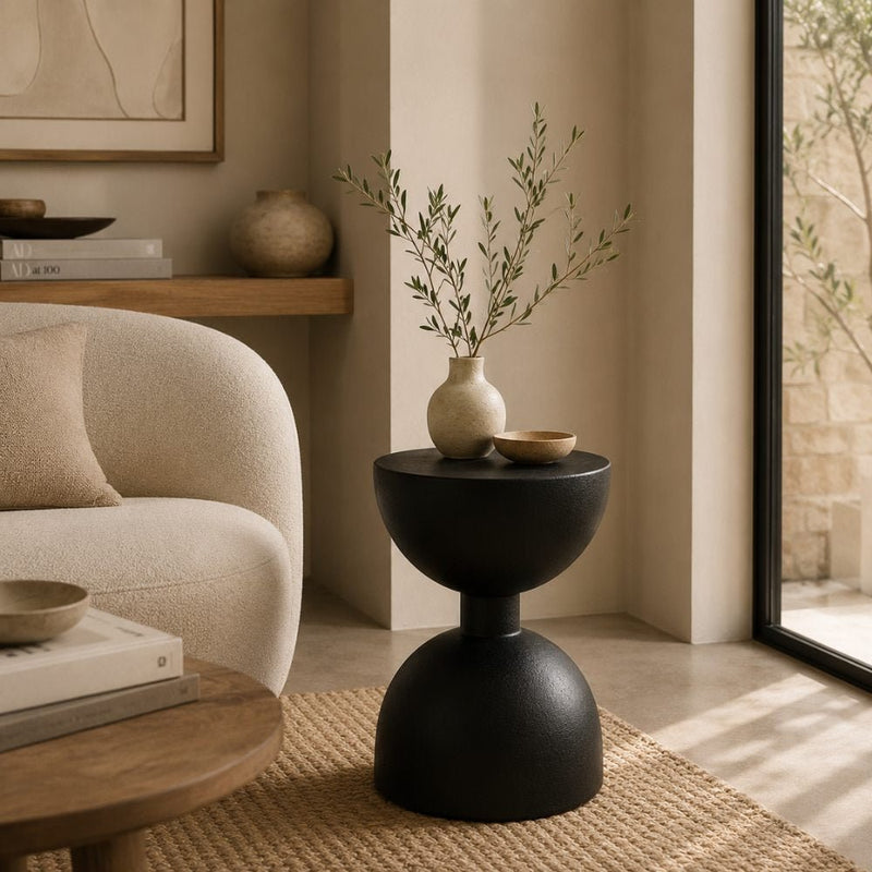 Arlo Hourglass Side Table - Side Table - Lighting.co.za