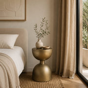 Arlo Hourglass Side Table - Side Table - Lighting.co.za