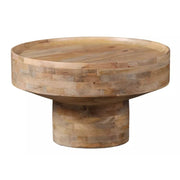 Audrey Round Natural Acacia Wood Coffee Table - Coffee Table - Lighting.co.za