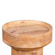Audrey Natural Acacia Wood Side Table - Side Table - Lighting.co.za