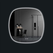 Onix Irregular Square Backlit LED Anti-Fog Bathroom Mirror - Mirror - Lighting.co.za