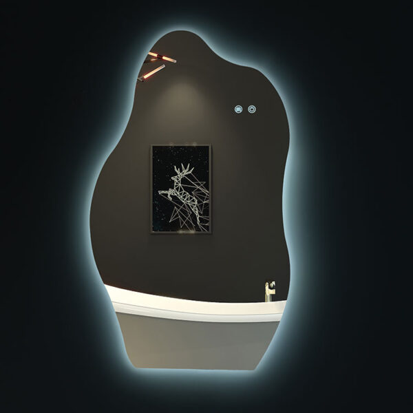 Cloud  Backlit LED Anti-Fog Bathroom Mirror - Lighting.co.za