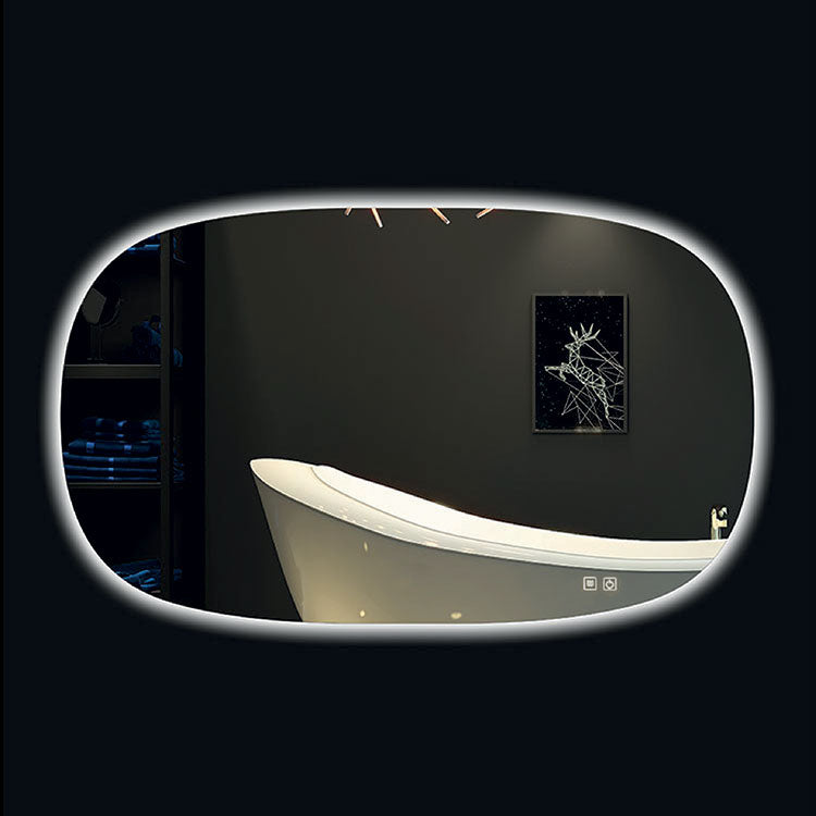 Shonda Rectangular Backlit LED Anti-Fog Bathroom Mirror - Lighting.co.za