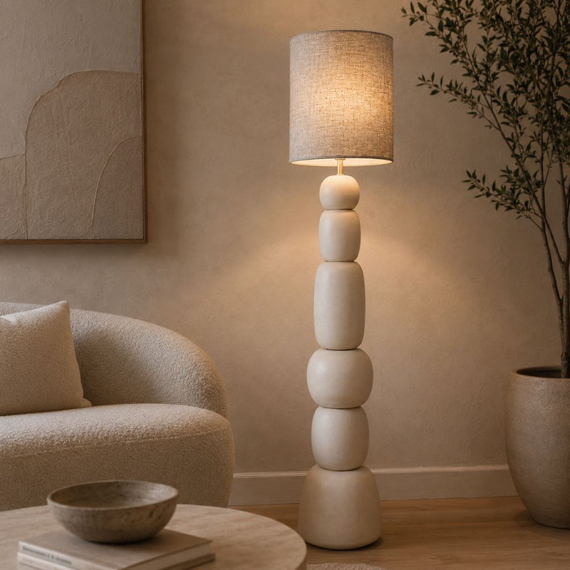 Boulders Ceramic Floor Lamp