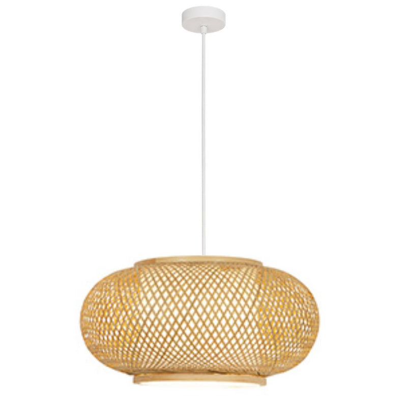 Brezo Natural Rattan Bamboo Pendant Light