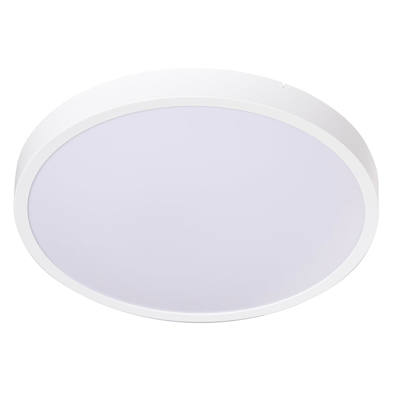 Burton Black | White Slim CCT LED Ceiling Light 2 Sizes - Lighting.co.za
