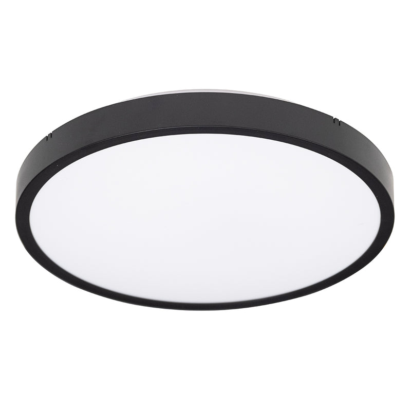 Burton Black | White Slim CCT LED Ceiling Light 2 Sizes - Lighting.co.za