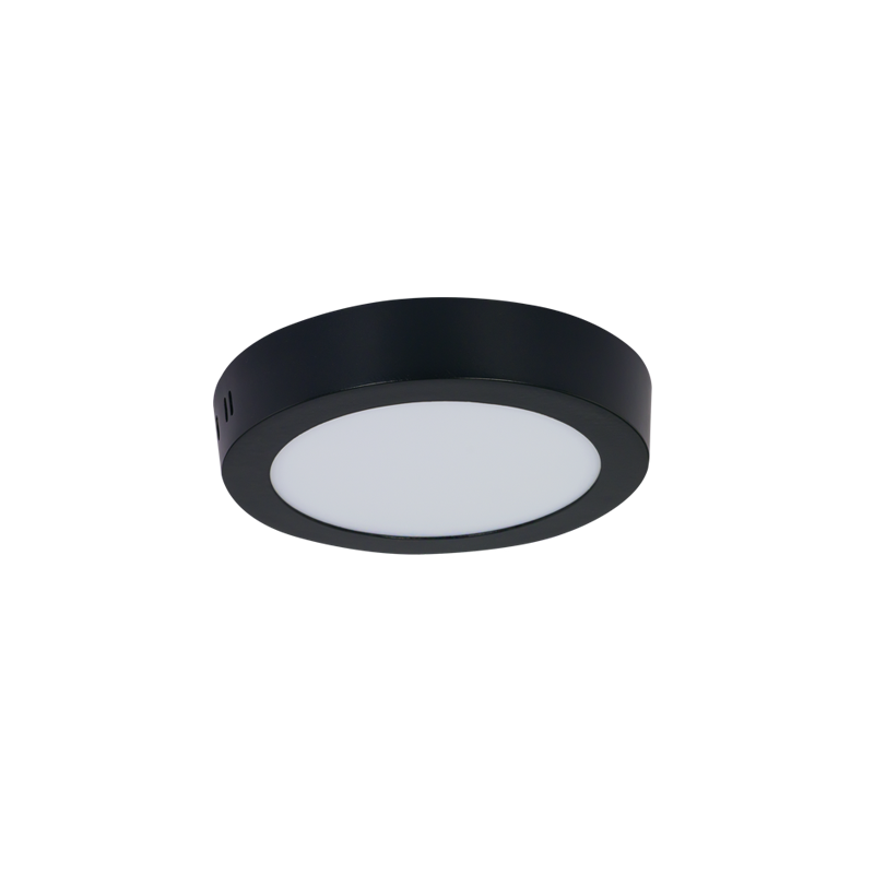 Nero LED Round Black | White | Chrome Ceiling Light 2 Sizes - Lighting.co.za