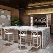 Siesta Cross Kitchen Stool - Lighting.co.za