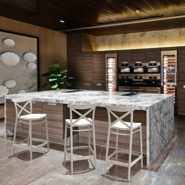 Siesta Cross Kitchen Stool - Lighting.co.za