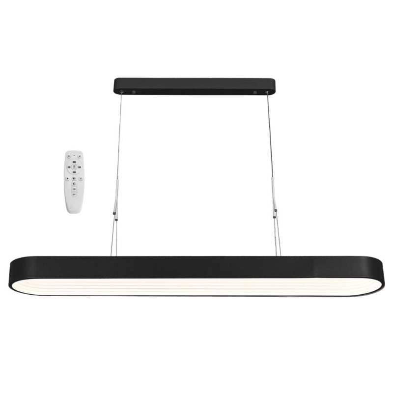 Ceta Black or White CCT LED Pendant Light with Adjustable Remote