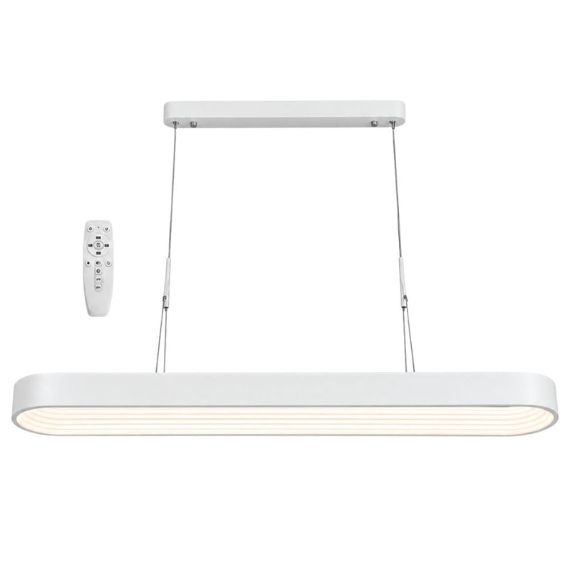 Ceta Black or White CCT LED Pendant Light with Adjustable Remote