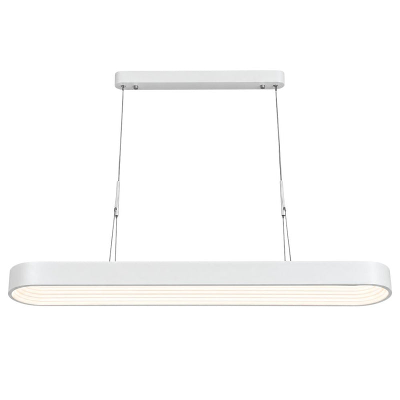 Ceta Black or White CCT LED Pendant Light with Adjustable Remote